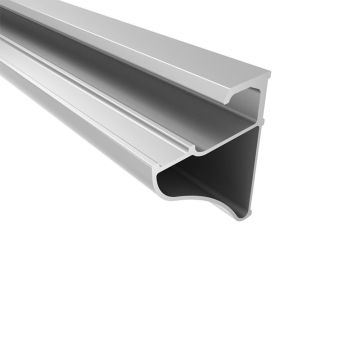 GLASS 3545 | 2000 ANOD Полка с подсветкой