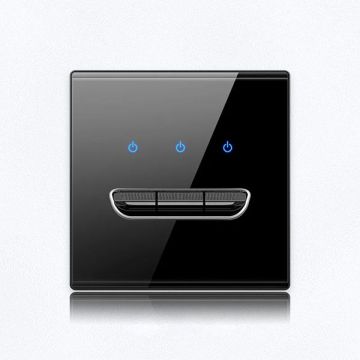 Выключатель 3-кл | черный