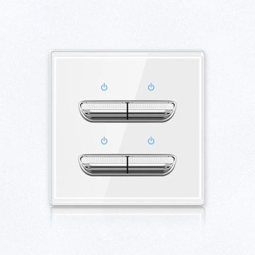 Выключатель 4-кл | белый
