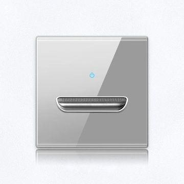 Выключатель 1-кл | серый