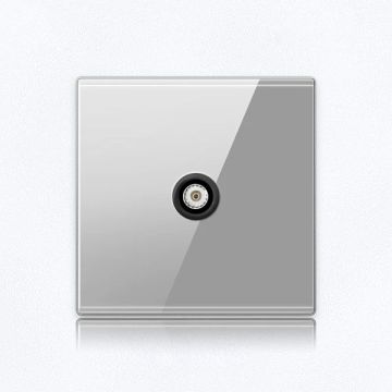 Розетка TV | серая